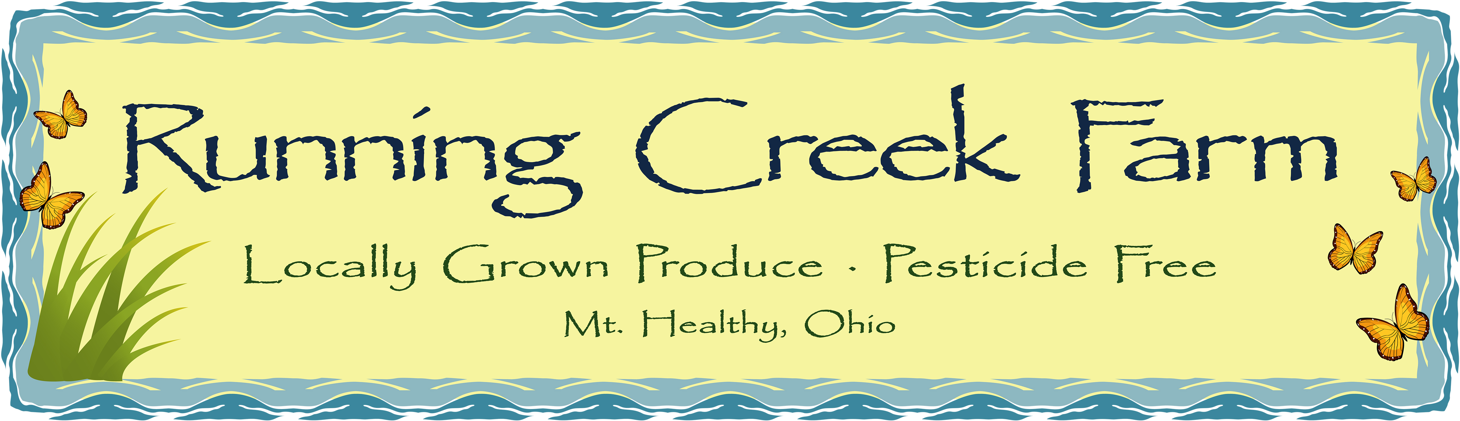 Running Creek Farm banner
